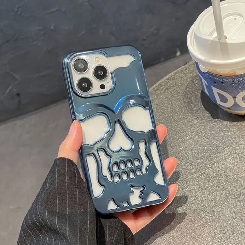 Crâne de galvanoplastie Coque et skin iPhone