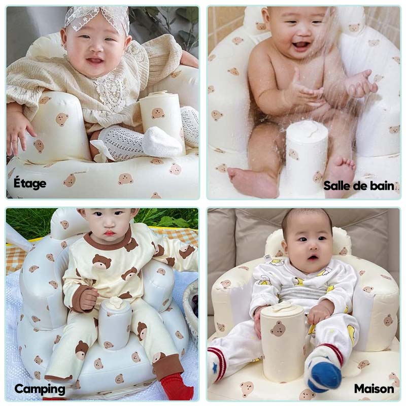 Chaise gonflable pour bébé