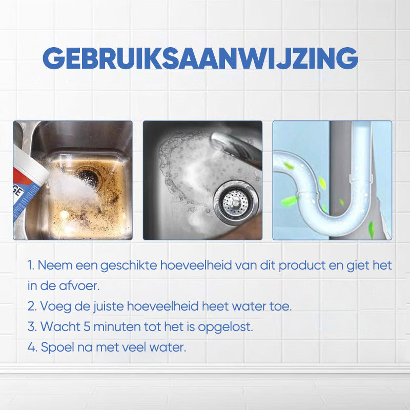 Multifunctioneel pijpbaggermiddel
