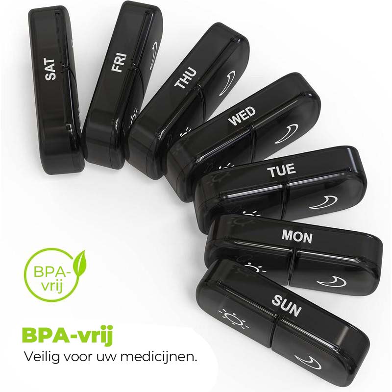 Wekelijkse pillenorganizer