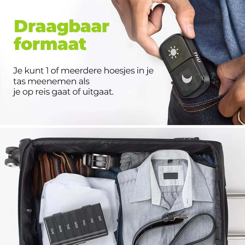 Wekelijkse pillenorganizer