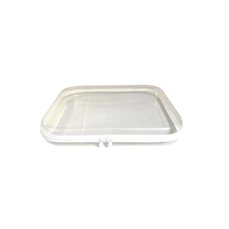 Sac de rangement transparent à fermeture éclair pour vêtements