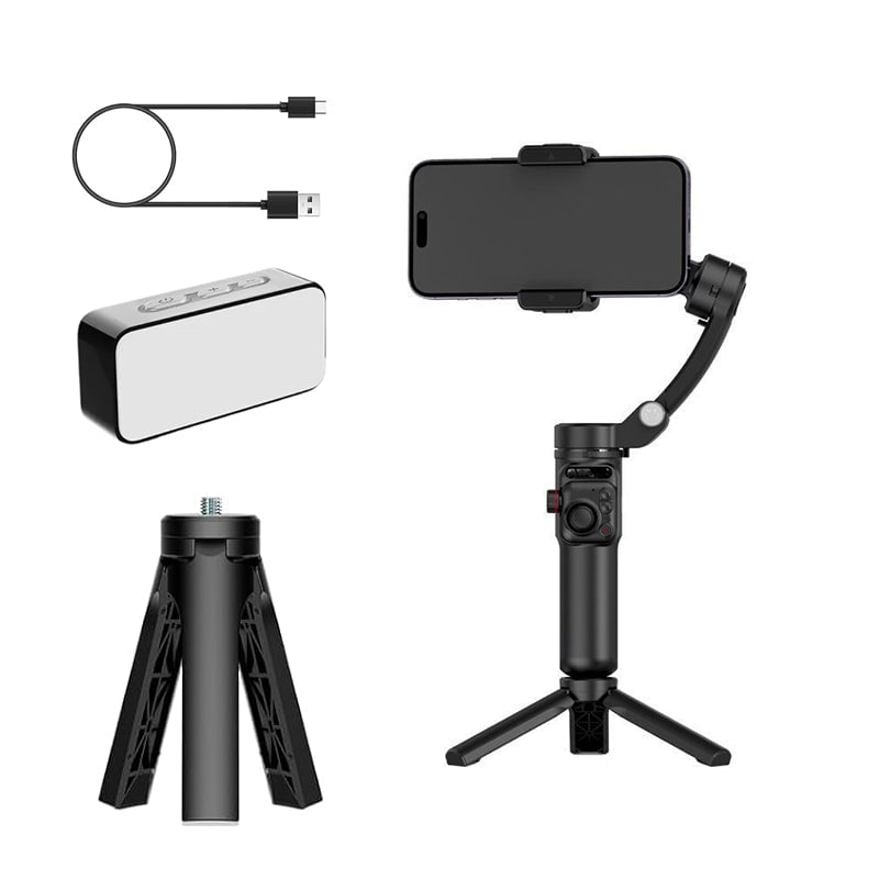 Slimme 3-assige gimbalstabilisator met AI-tracking – Professionele video-opnametool