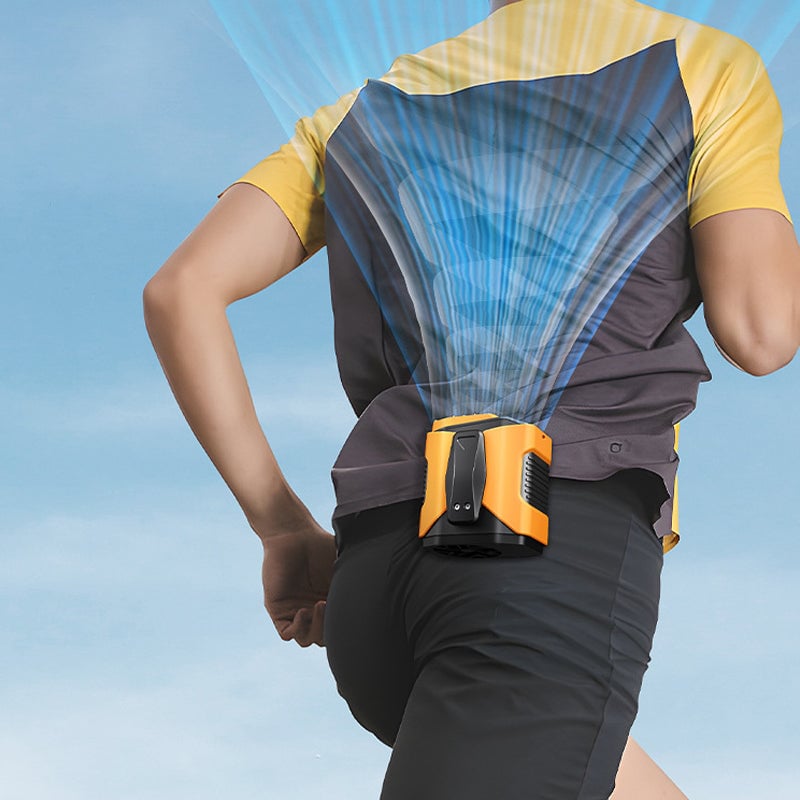 Buiten digitale display riemventilator