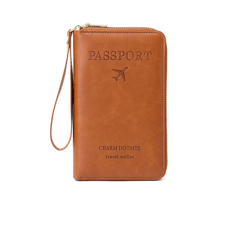 Portefeuille passeport RFID multifonctionnel
