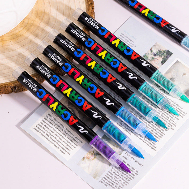 Marqueur acrylique liquide droit