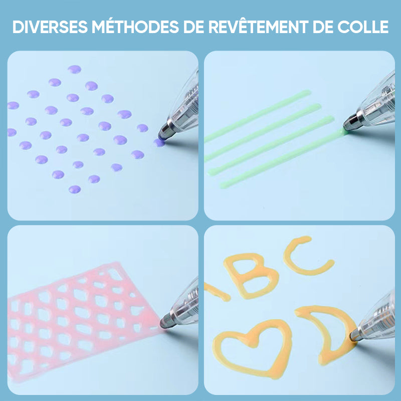 Stylo à colle à séchage rapide