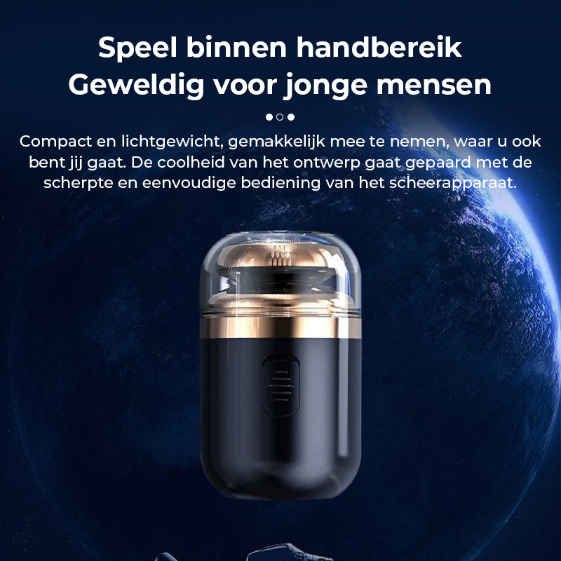 Mini draagbaar elektrisch scheerapparaat
