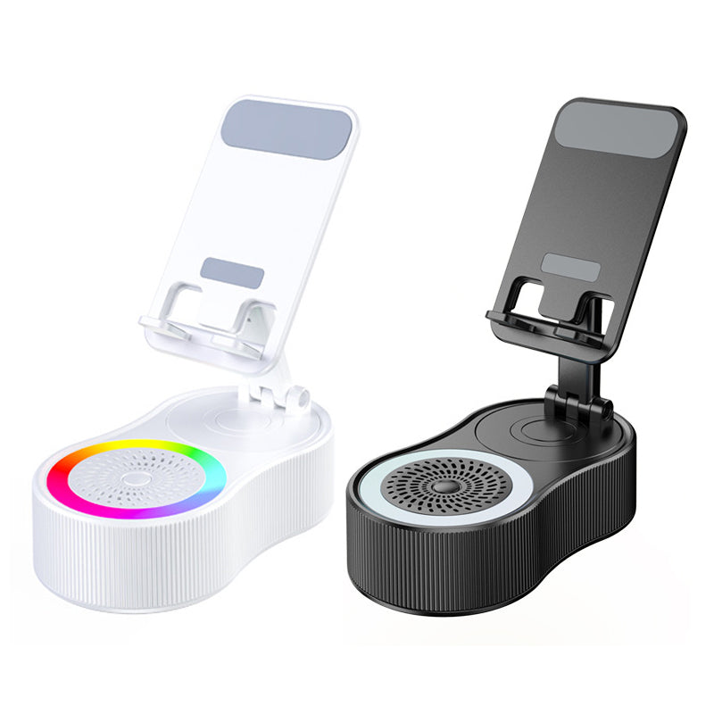 360° verstelbare telefoonstandaard met ingebouwde Bluetooth-luidspreker