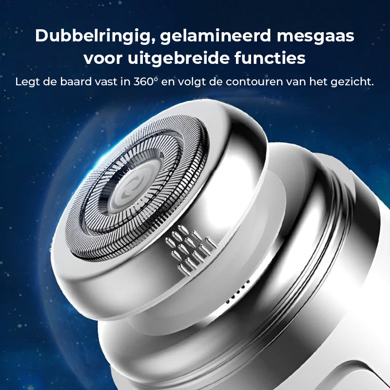 Mini draagbaar elektrisch scheerapparaat