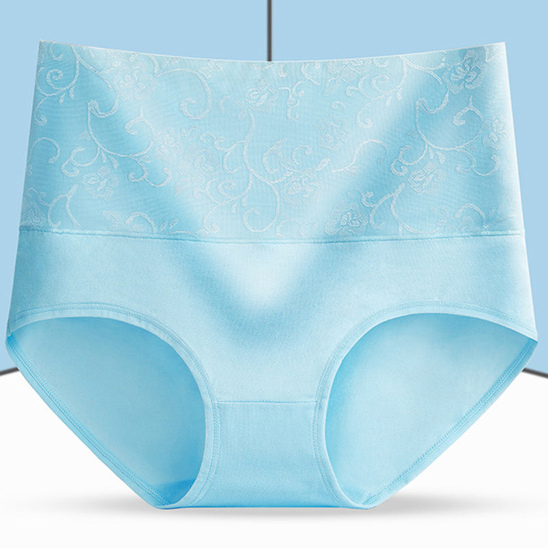 Culotte taille haute en jacquard