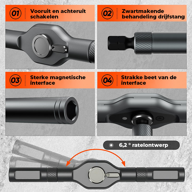 24-in-1 magnetische schroevendraaierset