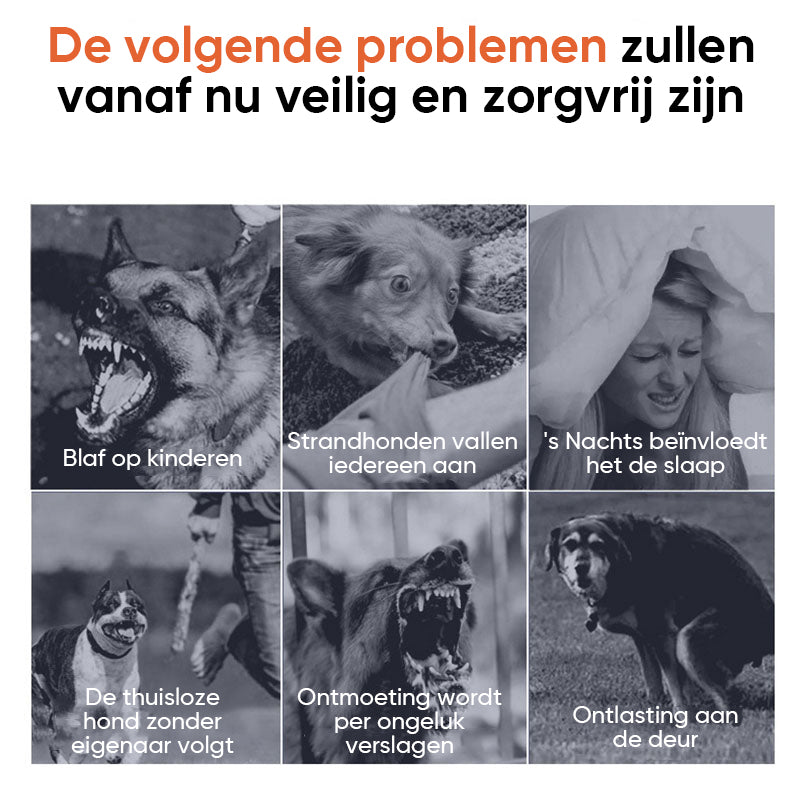 Ultrasoon hondenafweermiddel