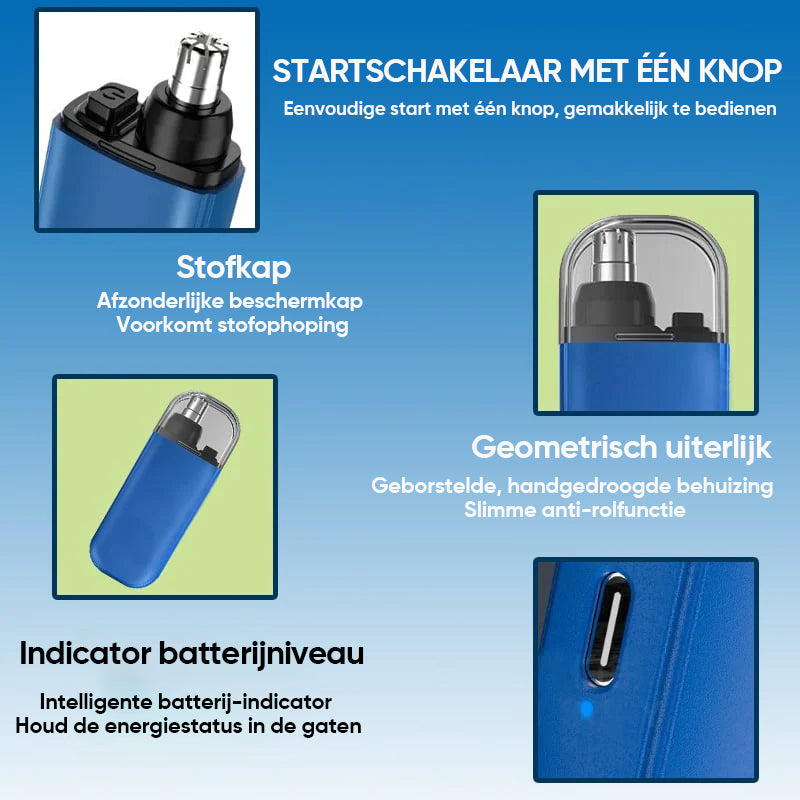 Draagbare neushaartrimmer