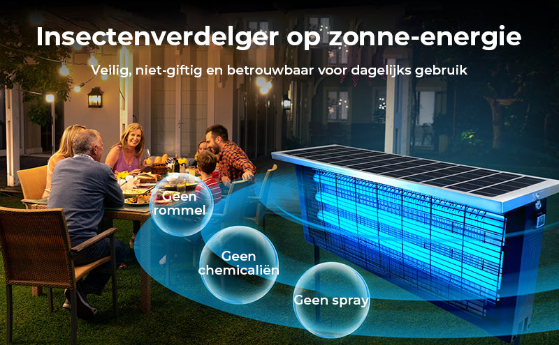 Buiten Zonne-energie Vliegenvanger