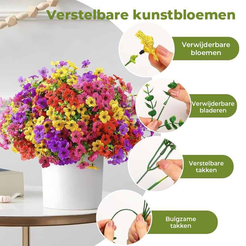 Kunstmatige Nepp bloemen voor Binnen- en Buitendecoratie