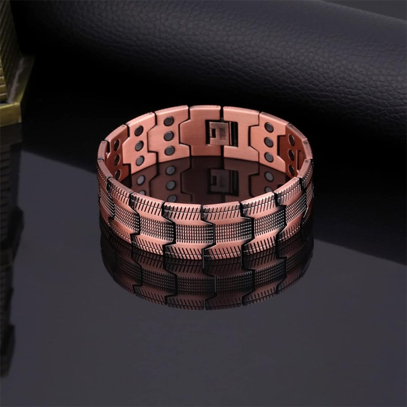 Bracelet en cuivre magnétique ultra résistant