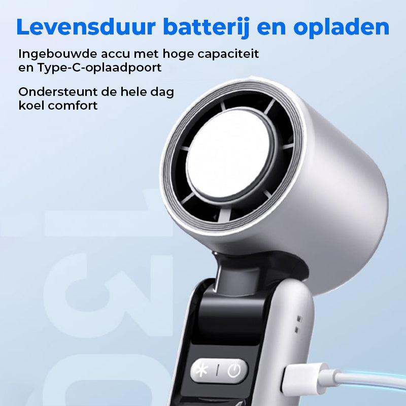 Draagbare handturboventilator