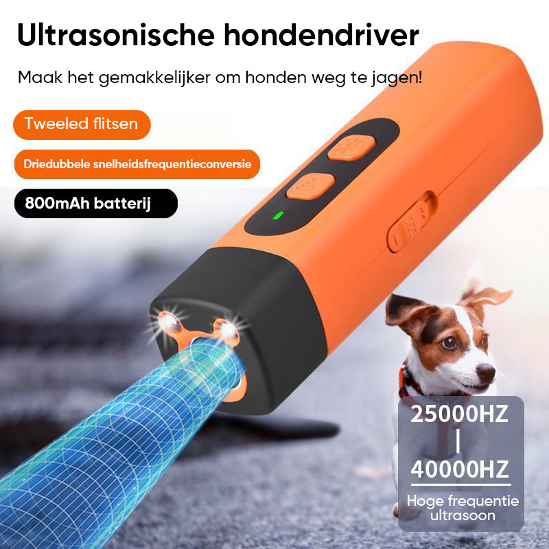 Ultrasoon hondenafweermiddel