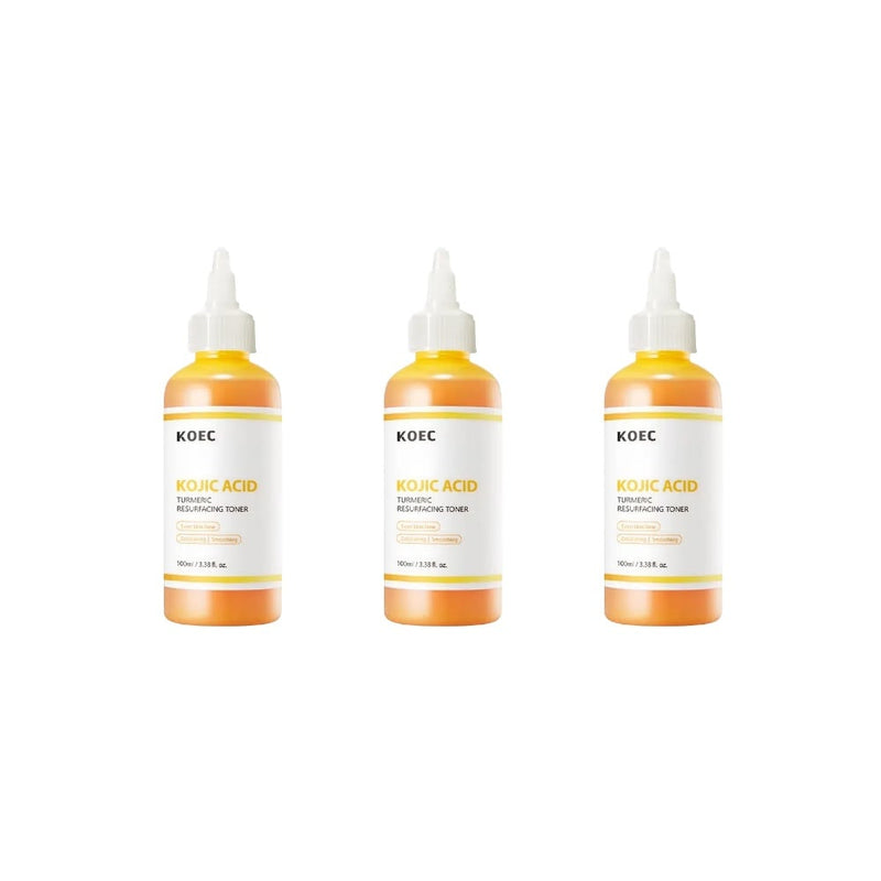 Tonique au curcuma et à l'acide kojique pour le visage et le corps