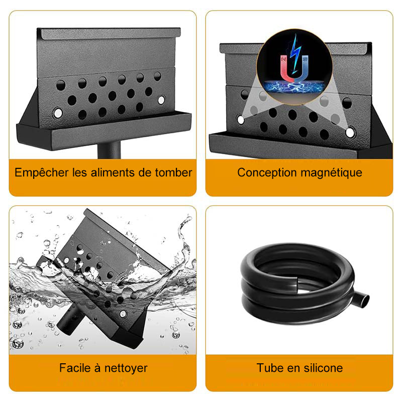 Égouttoir à graisse pour barbecue
