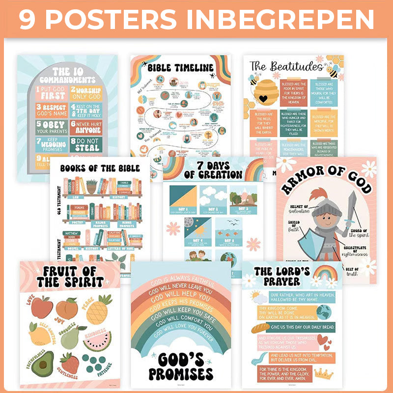 Retro Bijbelposters