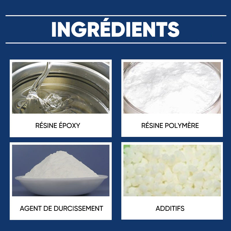 Kit de colle pour fonderie métallique