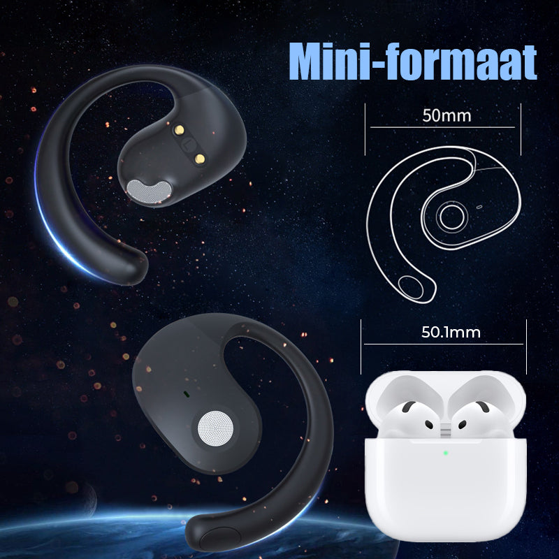 Mini Kokosnoot Bluetooth Headset - Draadloos & Lichtgewicht