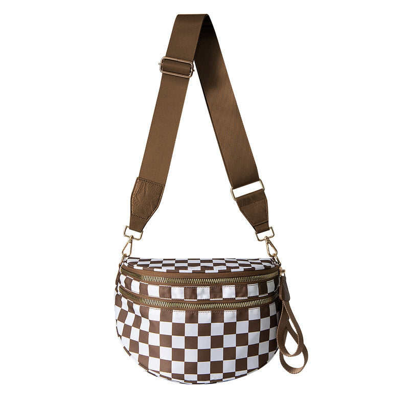 Sac à bandoulière tendance et polyvalent de grande capacité