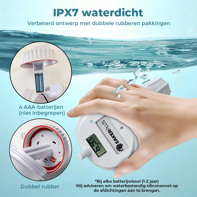 Draadloze zwembadthermometer
