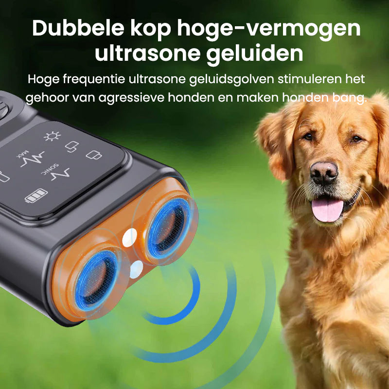 Ultrasoon hondentrainingsapparaat