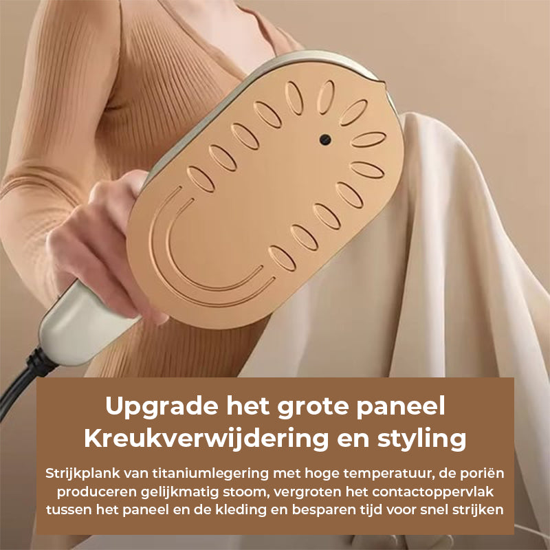 Reisstoomstrijkijzer voor kleding