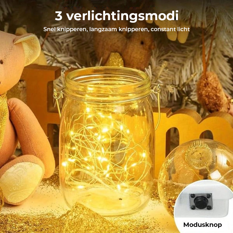 Warm witte 2M sterrenlichtsnoer