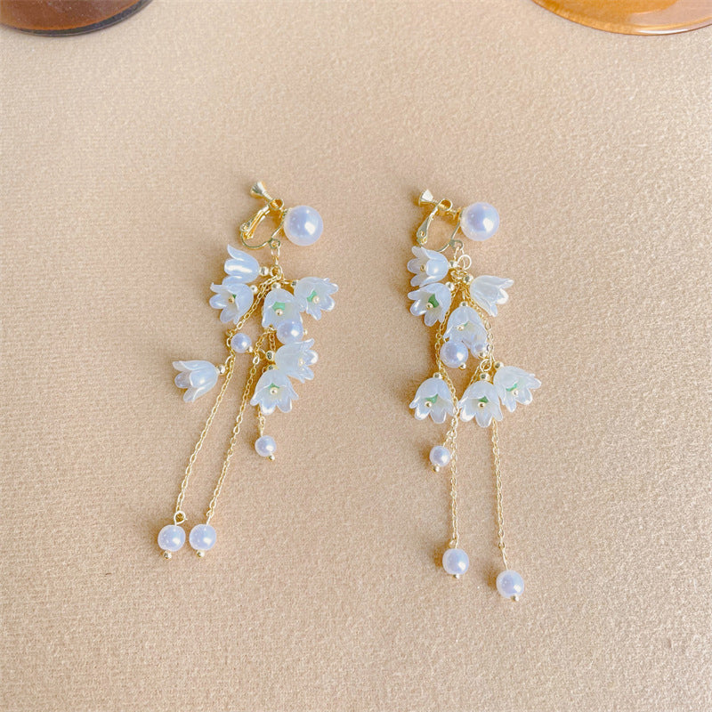 Boucles d'oreilles série tulipe
