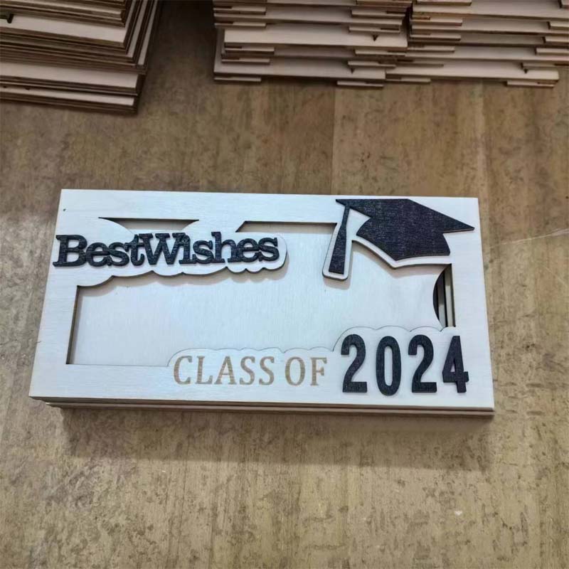 Geldhouder voor afstuderen