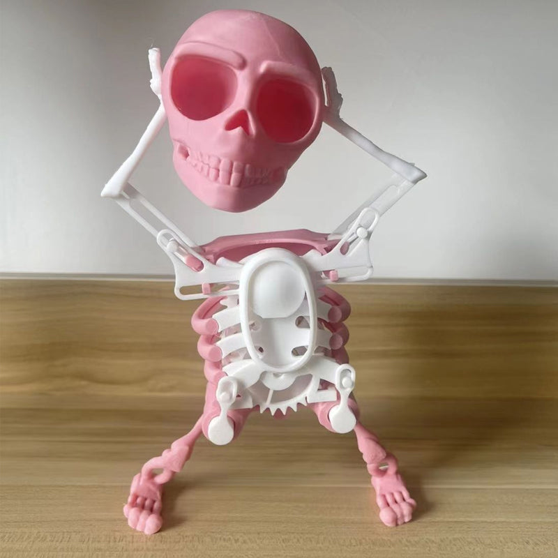 Dansend en swingend 3D-schedel speelgoed