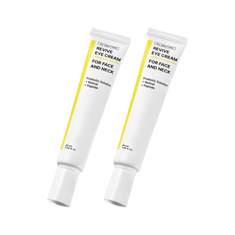 Revitaliserende oog- en gezichtscrème met probiotica, retinal en peptiden – 40 ml