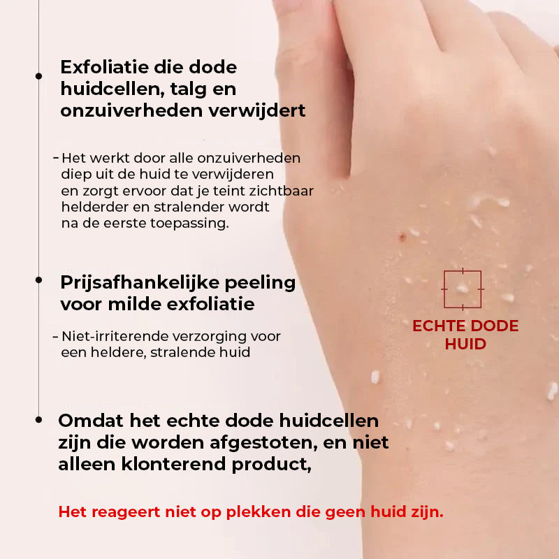 Zachte exfoliërende ampul – zwarte rijst