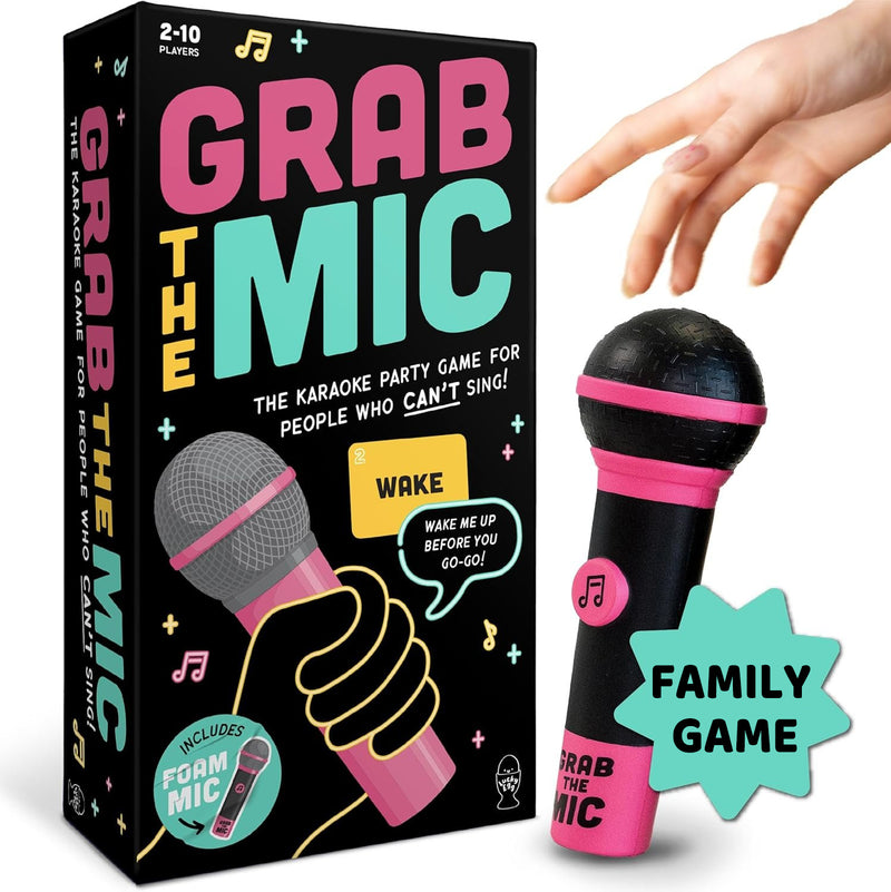 Grab The Mic - Het gezelschapsspel voor mensen die niet kunnen zingen!