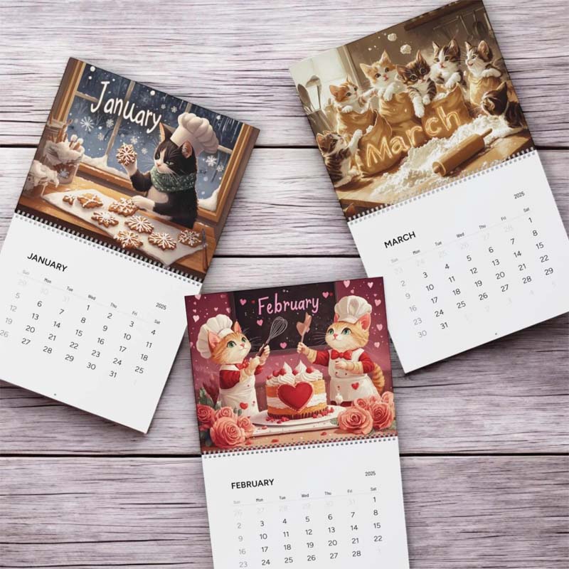 Kookkatten Kalender 2025