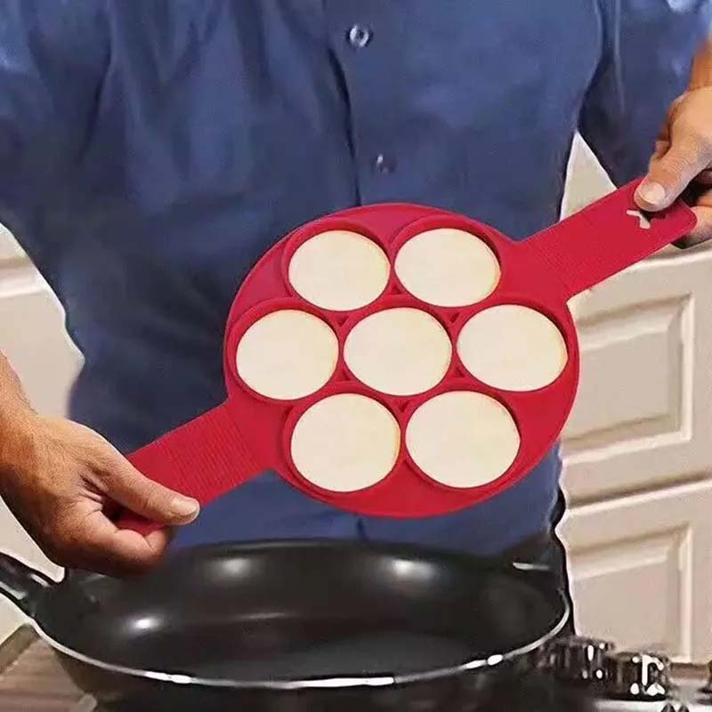 Non-stick siliconen pannenkoekvormring