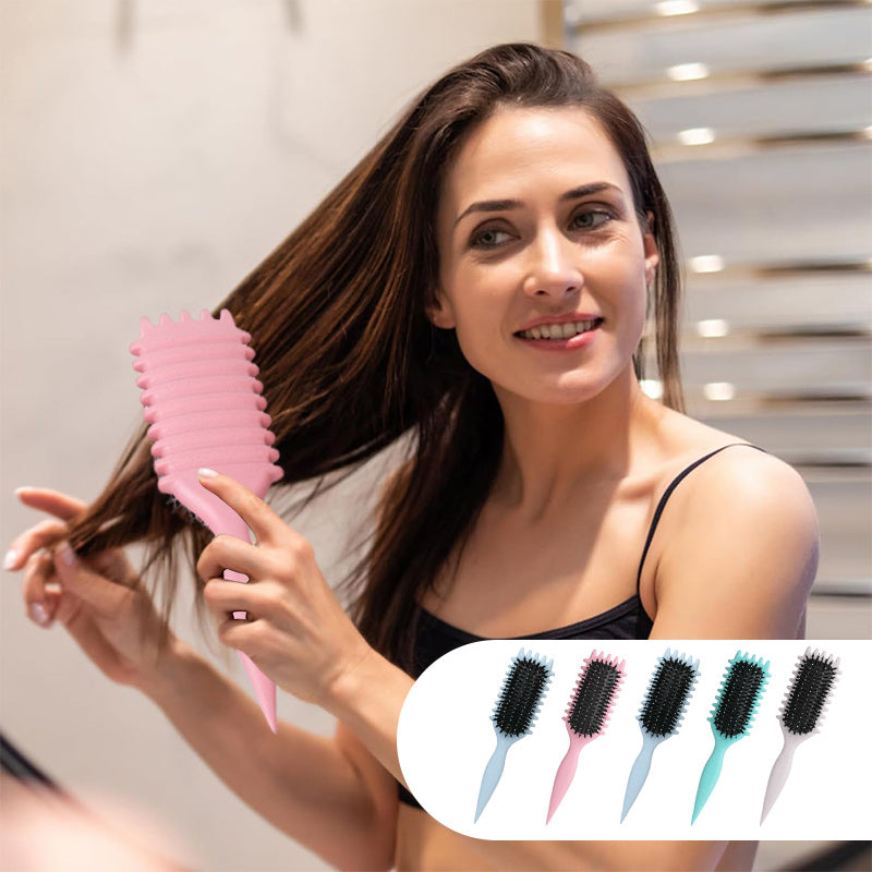 Brosse à cheveux bouclés