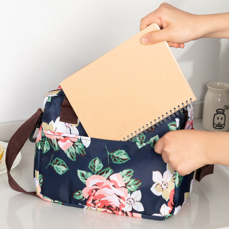 Sac isotherme en tissu Oxford à bandoulière
