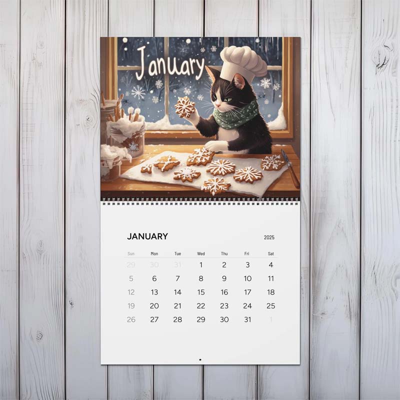 Kookkatten Kalender 2025