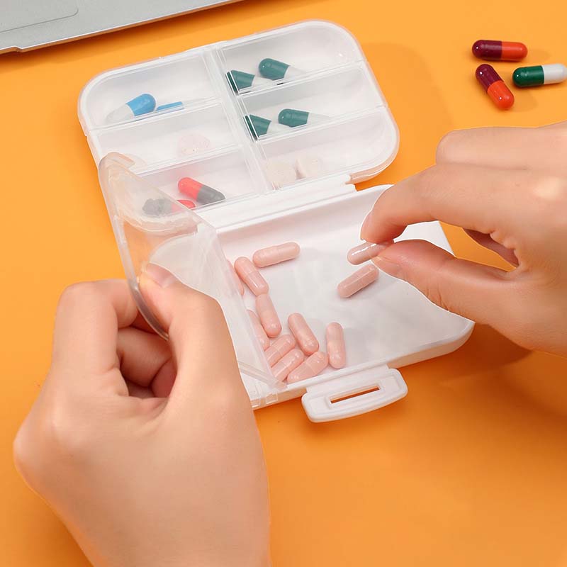 Étui à pilules quotidien portable