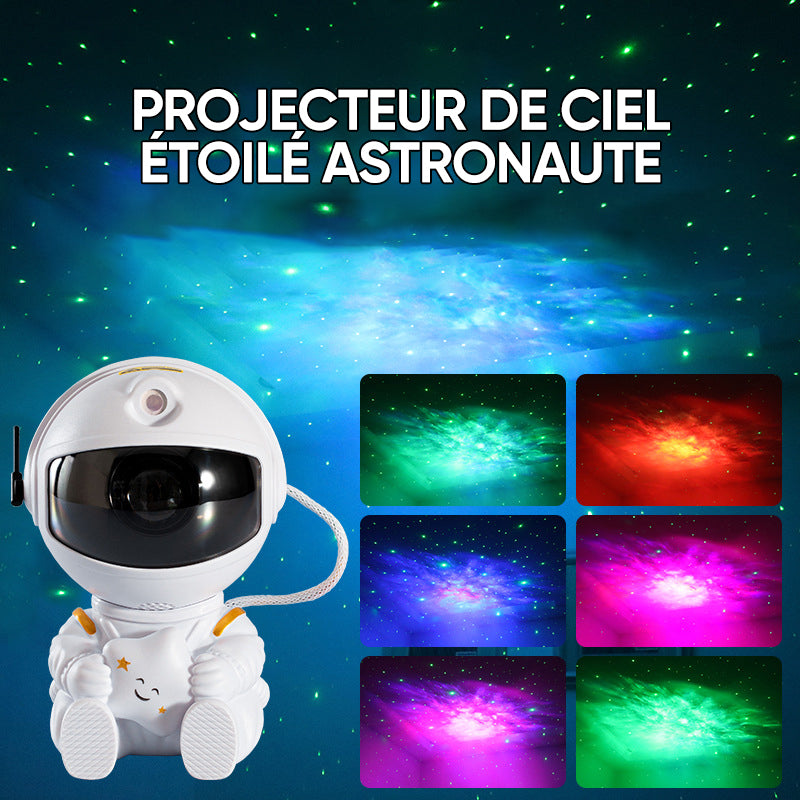 Lampe de projecteur de ciel étoilé d’astronaute