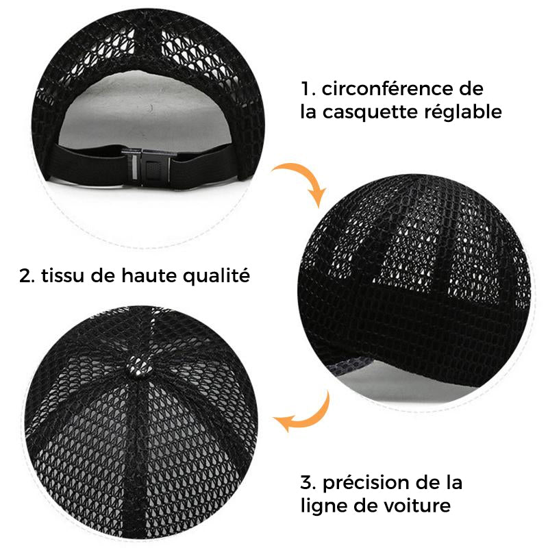 Casquette en Maille Respirante