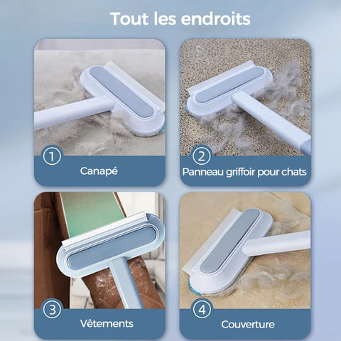 Enlève-poils Réutilisable pour Animaux