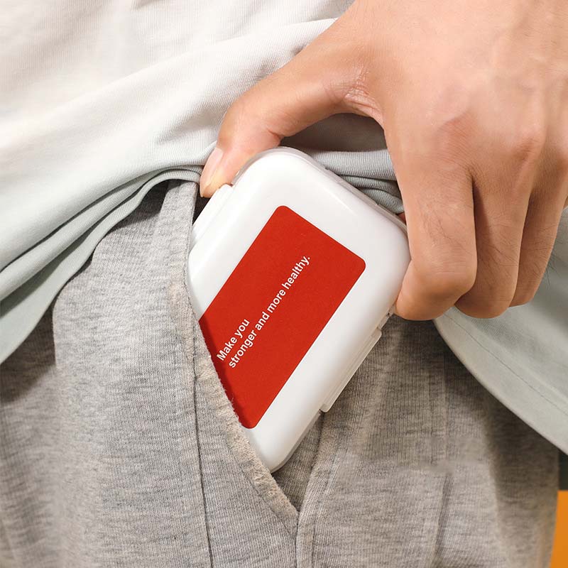 Étui à pilules quotidien portable