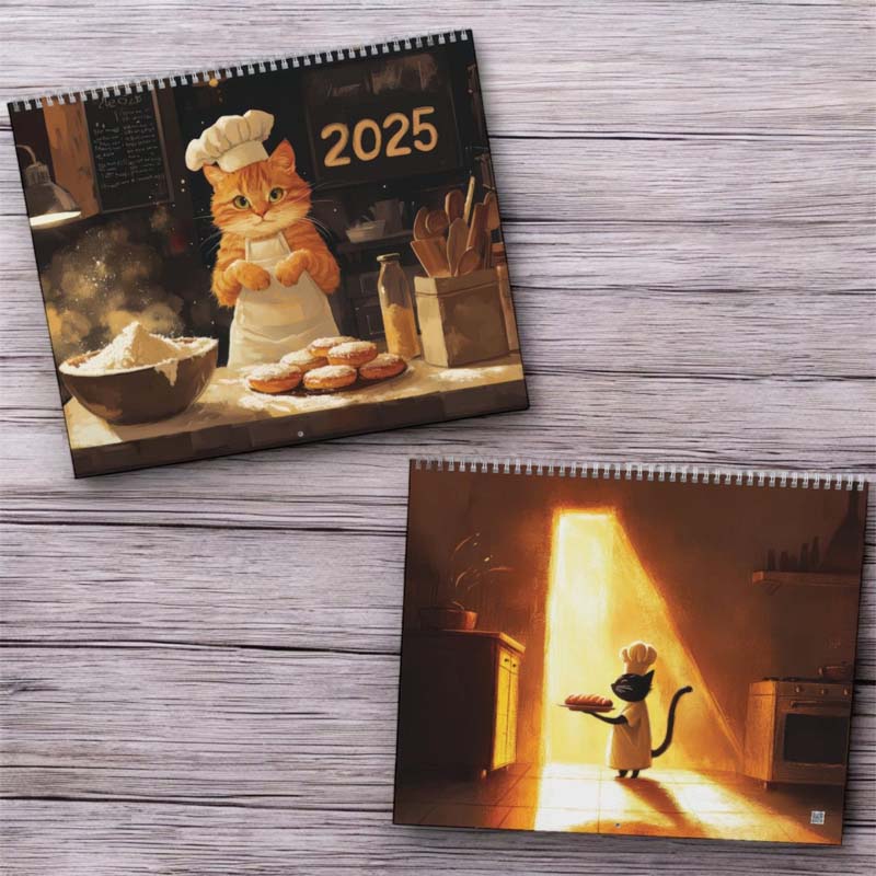 Kookkatten Kalender 2025